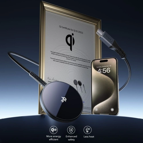 Kup Indukční nabíječka ESR HaloLock QI2 Mini Magnetic MagSafe 15W černá - ESR806 - {ean13} - Sklep Home Screen