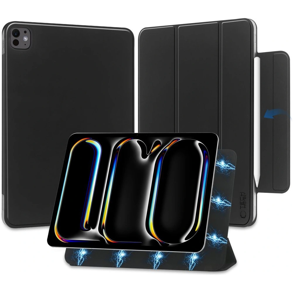 Etui Tech-Protect SmartCase Magnetic Apple iPad Pro 13" 2024 (7. generacji) Black