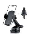 Kup Uchwyt samochodowy do kratki / na szybę / na kokpit Tech-Protect V7 Universal Dashboard & Vent Car Mount Black - THP2825 - {ean13} - Sklep Home Screen