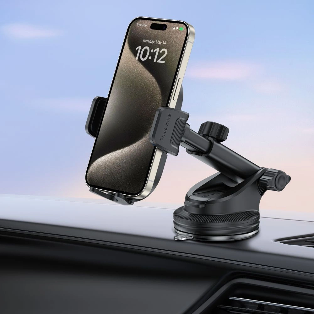 Uchwyt samochodowy do kratki / na szybę / na kokpit Tech-Protect V7 Universal Dashboard & Vent Car Mount Black