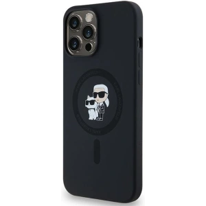 Kup Etui Karl Lagerfeld KLHMP13LSCMKCRHK Apple iPhone 13 / 13 Pro hardcase Silicone Karl & Choupette MagSafe czarny/black - KLD2012 - {ean13} - Sklep Home Screen