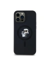 Kup Etui Karl Lagerfeld KLHMP13LSCMKCRHK Apple iPhone 13 / 13 Pro hardcase Silicone Karl & Choupette MagSafe černý/black - KLD2012 - {ean13} - Sklep Home Screen