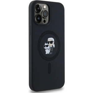 Kup Etui Karl Lagerfeld KLHMP13LSCMKCRHK Apple iPhone 13 / 13 Pro hardcase Silicone Karl & Choupette MagSafe czarny/black - KLD2012 - {ean13} - Sklep Home Screen