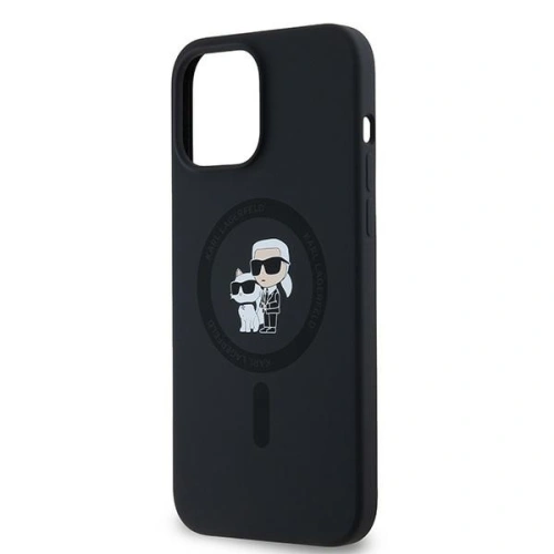 Kup Etui Karl Lagerfeld KLHMP13LSCMKCRHK Apple iPhone 13 / 13 Pro hardcase Silicone Karl & Choupette MagSafe černý/black - KLD2012 - {ean13} - Sklep Home Screen