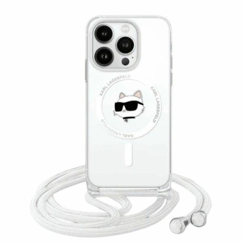 Kup Etui Karl Lagerfeld KLHMP13MHCCHNT Apple iPhone 13 / 14 / 15 kemény tok átlátszó IML Choupette Head & Cord Magsafe - KLD2013 - {ean13} - Sklep Home Screen