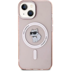 Kup Etui Karl Lagerfeld KLHMP14SHFCCNOP Apple iPhone 15 / 14 / 13 hardcase IML Choupette MagSafe růžový/pink - KLD2020 - {ean13} - Sklep Home Screen