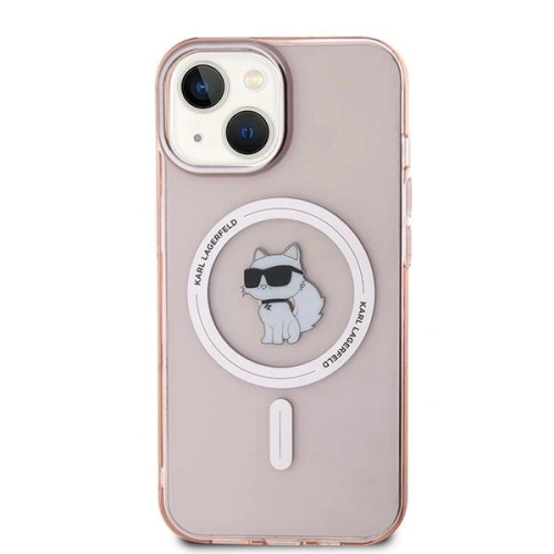 Kup Case Karl Lagerfeld KLHMP14SHFCCNOP Apple iPhone 15 / 14 / 13 Hardcase IML Choupette MagSafe rosa/pink - KLD2020 - {ean13} - Sklep Home Screen