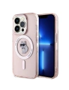 Etui Karl Lagerfeld KLHMP14XHFCCNOP Apple iPhone 14 Pro Max hardcase IML Choupette MagSafe różowy/pink