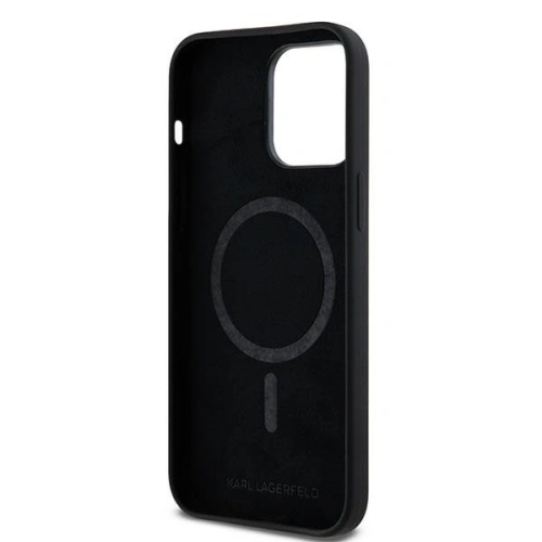 Kup Case Karl Lagerfeld KLHMP14XSCMKCRHK Apple iPhone 14 Pro Max Hartschale Silikon Karl & Choupette MagSafe schwarz/black - KLD2023 - {ean13} - Sklep Home Screen