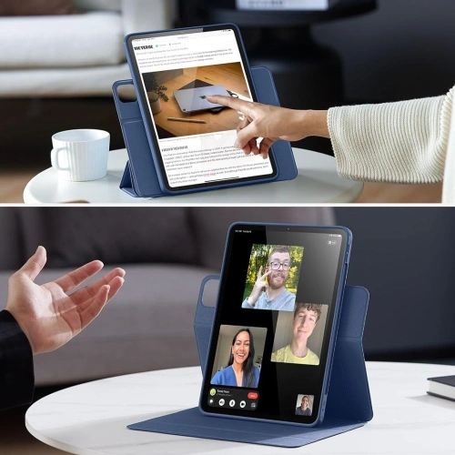 Kup Etui ESR Rebound Hybrid Apple iPad Pro 11" 2024 (5. generacji) navy blue - ESR813 - {ean13} - Sklep Home Screen