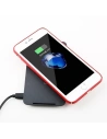 Buy Baseus Microfiber Wireless Charging Receiver QI Receiver with Lightning Plug Black - BSU676 - {ean13} - Home Screen Store Europe