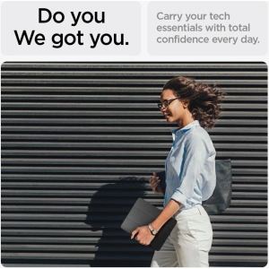 Etui Spigen Urban Fit Apple iPad Air 10.9 2020/2022 (4. és 5. generáció) / iPad Air 11 2024 (6. generáció) fekete