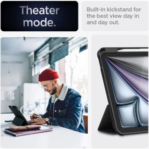 Kup Etui Spigen Urban Fit Apple iPad Air 10.9 2020/2022 (4. i 5. generacji) / iPad Air 11 2024 (6. generacji) black - SPN3413 - {ean13} - Sklep Home Screen