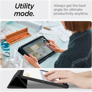 Kup Etui Spigen Urban Fit Apple iPad Air 10.9 2020/2022 (4. i 5. generacji) / iPad Air 11 2024 (6. generacji) black - SPN3413 - {ean13} - Sklep Home Screen