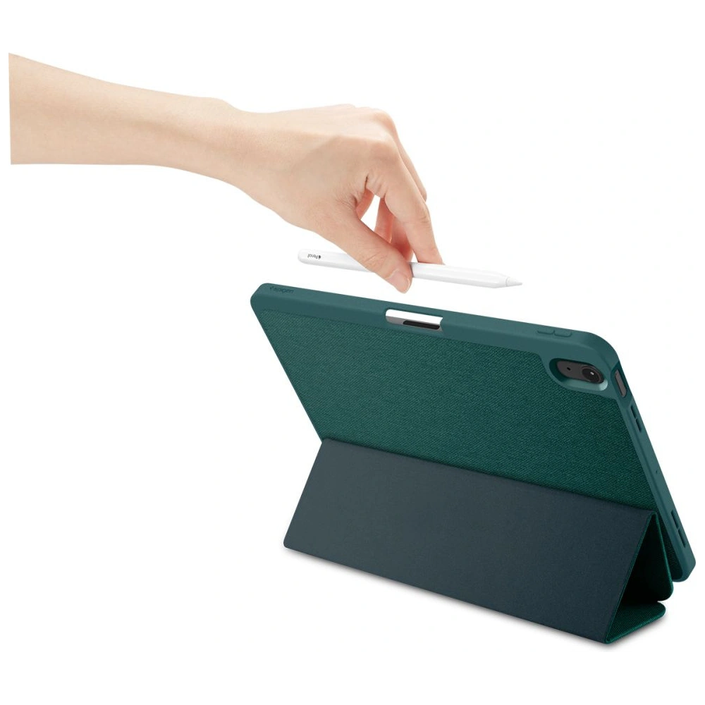 Etui Spigen Urban Fit Apple iPad Air 10.9 2020/2022 (4. i 5. generacji) / iPad Air 11 2024 (6. generacji) midnight green
