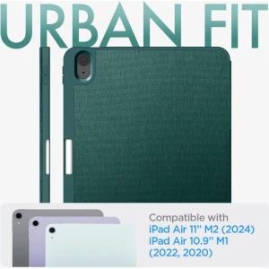 Kup Etui Spigen Urban Fit Apple iPad Air 10.9 2020/2022 (4. i 5. generacji) / iPad Air 11 2024 (6. generacji) midnight green - SPN3414 - {ean13} - Sklep Home Screen