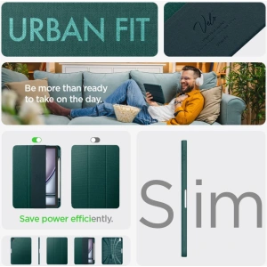 Kup Etui Spigen Urban Fit Apple iPad Air 10.9 2020/2022 (4. i 5. generacji) / iPad Air 11 2024 (6. generacji) midnight green - SPN3414 - {ean13} - Sklep Home Screen