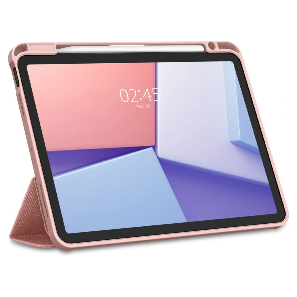Etui Spigen Urban Fit Apple iPad Air 10.9 2020/2022 (4. i 5. generacji) / iPad Air 11 2024 (6. generacji) rose gold