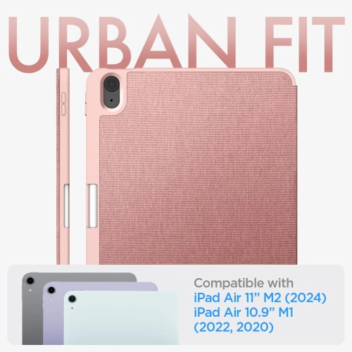 Kup Etui Spigen Urban Fit Apple iPad Air 10.9 2020/2022 (4. és 5. generáció) / iPad Air 11 2024 (6. generáció) rózsaarany - SPN3415 - {ean13} - Sklep Home Screen
