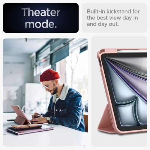 Kup Case Spigen Urban Fit Apple iPad Air 10.9 2020/2022 (4. und 5. Generation) / iPad Air 11 2024 (6. Generation) roségold - SPN3415 - {ean13} - Sklep Home Screen