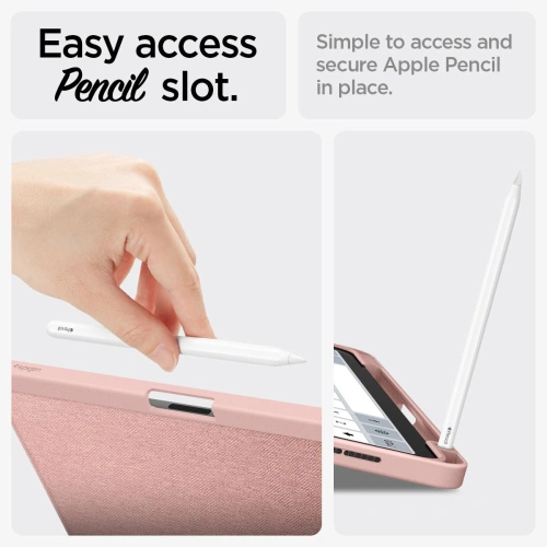 Kup Case Spigen Urban Fit Apple iPad Air 10.9 2020/2022 (4. und 5. Generation) / iPad Air 11 2024 (6. Generation) roségold - SPN3415 - {ean13} - Sklep Home Screen