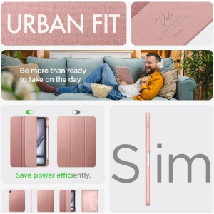 Kup Etui Spigen Urban Fit Apple iPad Air 10.9 2020/2022 (4. i 5. generacji) / iPad Air 11 2024 (6. generacji) rose gold - SPN3415 - {ean13} - Sklep Home Screen