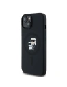 Kup Etui Karl Lagerfeld KLHMP15SSCMKCRHK Apple iPhone 15 / 14 / 13 hardcase Silicon Karl & Choupette MagSafe negru/black - KLD2029 - {ean13} - Sklep Home Screen