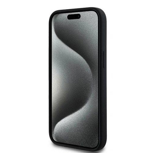Kup Etui Karl Lagerfeld KLHMP15SSCMKCRHK Apple iPhone 15 / 14 / 13 hardcase Silicone Karl & Choupette MagSafe czarny/black - KLD2029 - {ean13} - Sklep Home Screen