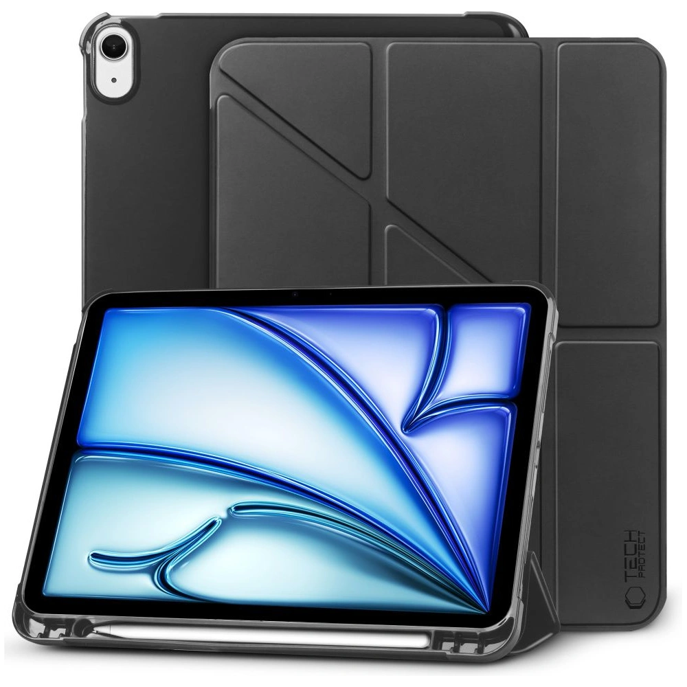Etui Tech-Protect SmartCase Pen Origami Apple iPad Air 10.9 2020/2022 (4. i 5. generacji) / iPad Air 11 2024 (6. generacji) black
