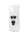 Kup Karl Lagerfeld KLHCN65TPUTRIKSL iPhone 11 Pro Max srebrny/silver Glitter Ikonik Karl - KLD183SLV - {ean13} - Sklep Home Screen