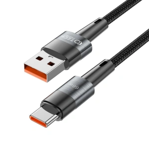 Kup [OUTLET] Kabel Tech-Protect Ultraboost USB-A/USB-C 66W 6A 25cm Grey - OT-656 - {ean13} - Sklep Home Screen