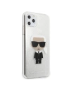 Kup Karl Lagerfeld KLHCN65TPUTRIKSL iPhone 11 Pro Max srebrny/silver Glitter Ikonik Karl - KLD183SLV - {ean13} - Sklep Home Screen