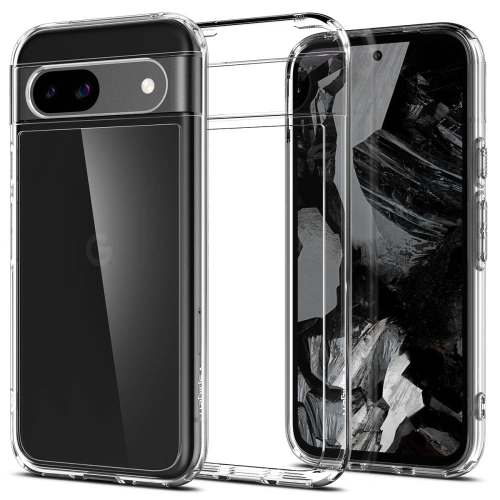 Kup [OUTLET] Pouzdro Spigen Ultra Hybrid Google Pixel 8a Crystal Clear - OT-667 - {ean13} - Sklep Home Screen