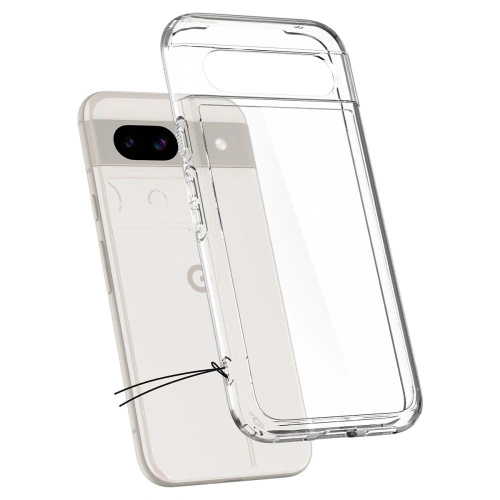 Kup [OUTLET] Pouzdro Spigen Ultra Hybrid Google Pixel 8a Crystal Clear - OT-667 - {ean13} - Sklep Home Screen