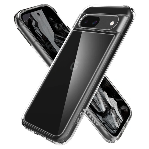 Kup [OUTLET] Pouzdro Spigen Ultra Hybrid Google Pixel 8a Crystal Clear - OT-667 - {ean13} - Sklep Home Screen