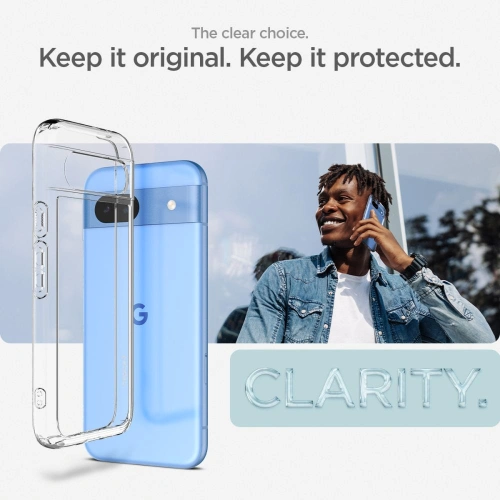 Buy [OUTLET] Spigen Ultra Hybrid Google Pixel 8a Crystal Clear - OT-667 - {ean13} - Home Screen Store Europe