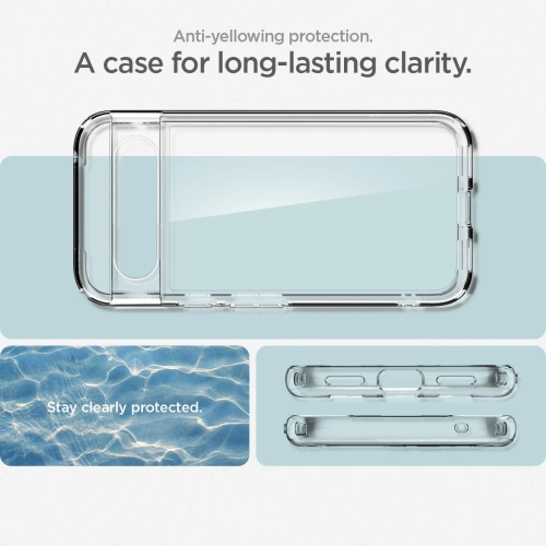 Kup [OUTLET] Case Spigen Ultra Hybrid Google Pixel 8a Crystal Clear - OT-667 - {ean13} - Sklep Home Screen