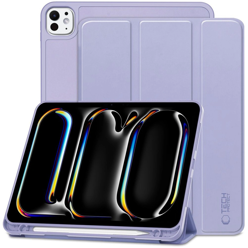 Etui Tech-protect SmartCase Pen Apple iPad Pro 11" 2024 (5. generacji) Violet