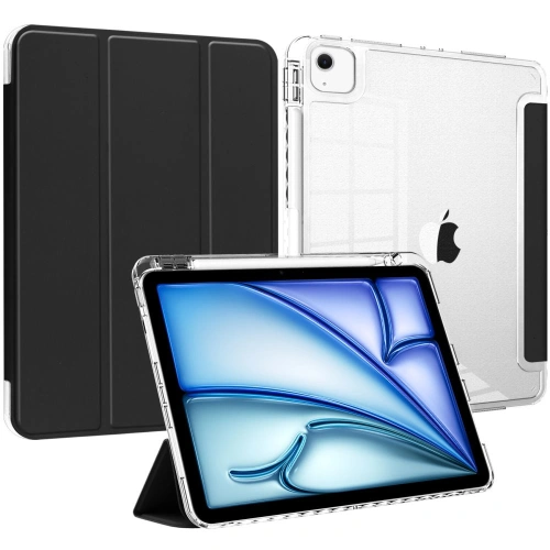 Kup Etui Tech-protect SmartCase Pen Hybrid Apple iPad Air 13" 2024 (6. generacji) black/clear - THP2837 - {ean13} - Sklep Home Screen