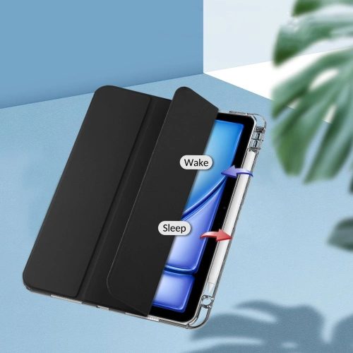 Kup Etui Tech-protect SmartCase Pen Hybrid Apple iPad Air 13" 2024 (6. generacji) black/clear - THP2837 - {ean13} - Sklep Home Screen