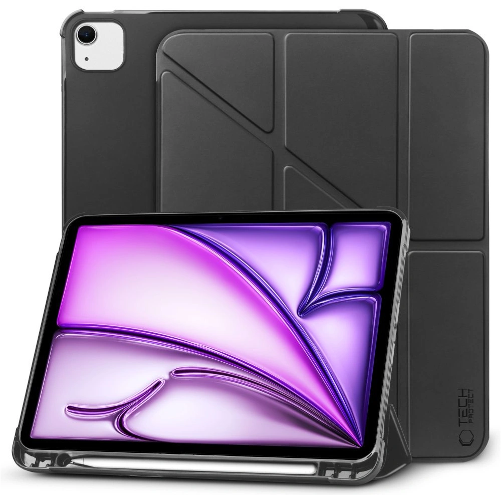 Etui Tech-protect SmartCase Pen Origami Apple iPad Air 13" 2024 (6. generacji) Black