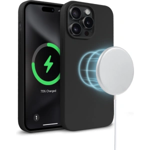Kup Case Crong Farbcover Magnetisch Apple iPhone 15 Pro Max MagSafe schwarz - CRG754 - {ean13} - Sklep Home Screen