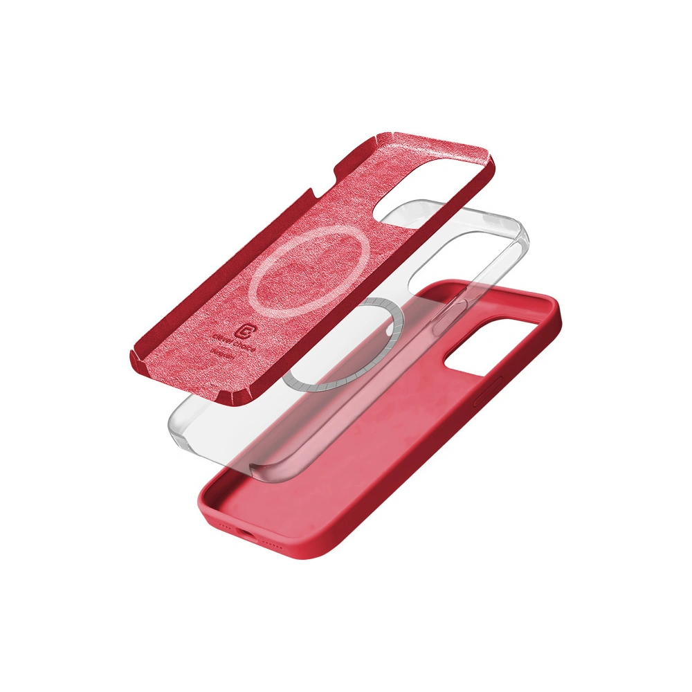 Etui Crong Color Cover Magnetic Apple iPhone 15 Pro Max MagSafe różowy