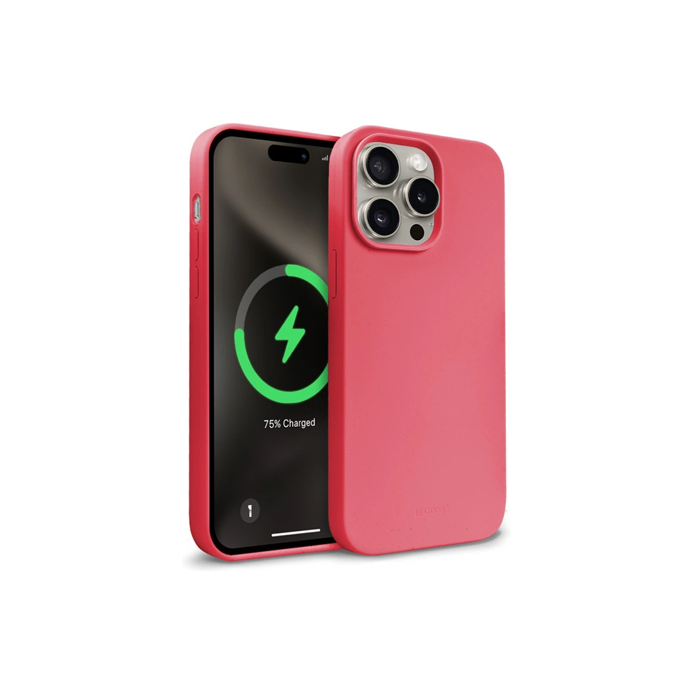 Etui Crong Color Cover Magnetic Apple iPhone 15 Pro Max MagSafe różowy