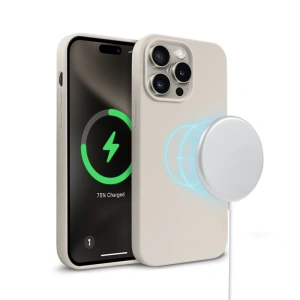 Kup Etui Crong Color Cover Magnetic Apple iPhone 15 Pro Max MagSafe bej pietros. - CRG756 - {ean13} - Sklep Home Screen