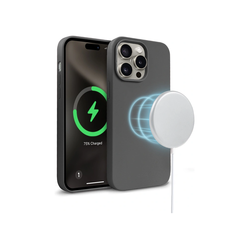 Etui Crong Color Cover Magnetic Apple iPhone 15 Pro Max MagSafe tytanowy