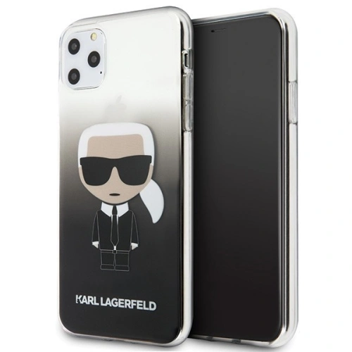 Kup Karl Lagerfeld KLHCN65TRDFKBK iPhone 11 Pro Max černý/black Gradient Ikonik Karl - KLD184BLK - {ean13} - Sklep Home Screen