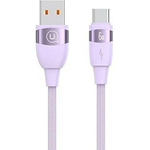 Kup Kabel USAMS U85 US-SJ631 USB-A / USB-C 6A 2m Fast Charging fioletowy/purple - USA1109 - {ean13} - Sklep Home Screen