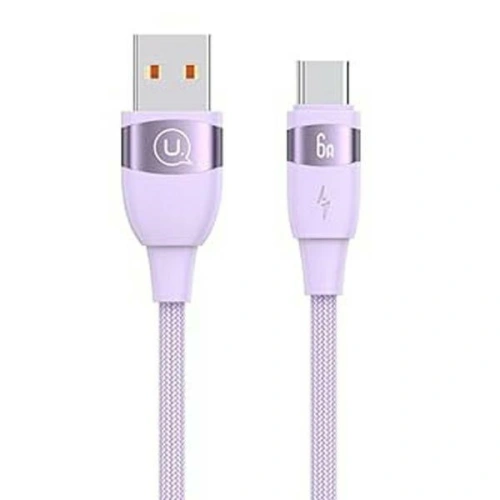 Kup Kabel USAMS U85 US-SJ631 USB-A / USB-C 6A 2m Fast Charging lila/purple - USA1109 - {ean13} - Sklep Home Screen