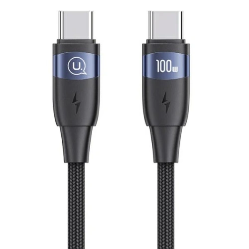 Kup Kabel USAMS U85 US-SJ632 USB-C / USB-C 100W 1.2m PD Rychlé nabíjení černý/black - USA1110 - {ean13} - Sklep Home Screen